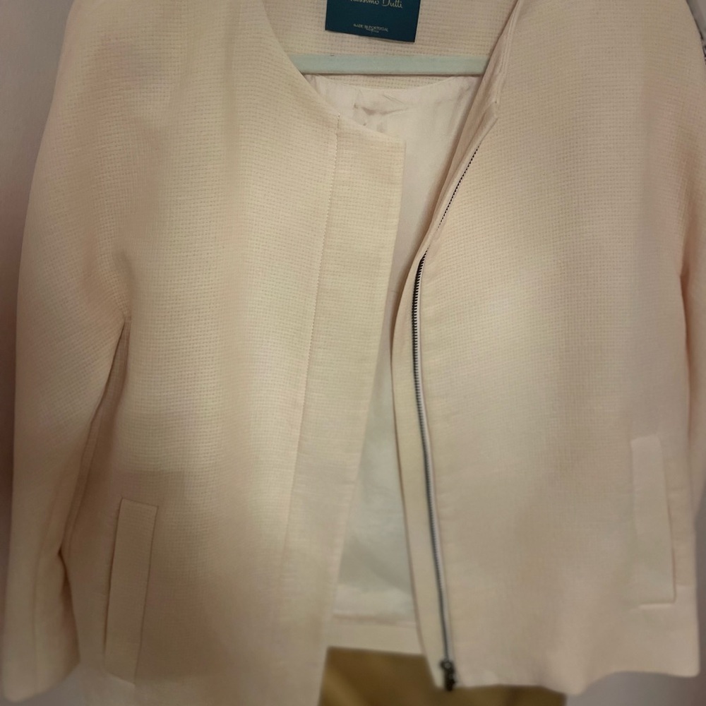 Elegant Cream Women's Jacket